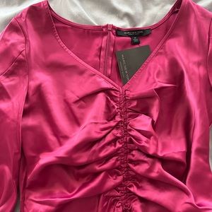 Marc New York Satin Top